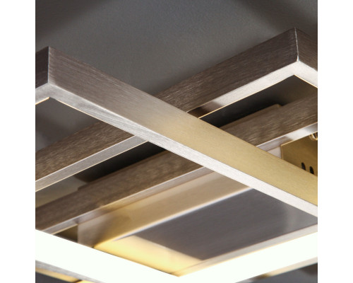 Оформить заказ Накладная люстра Eurosvet 90177/3 сатин-никель| VIVID-LIGHT.RU