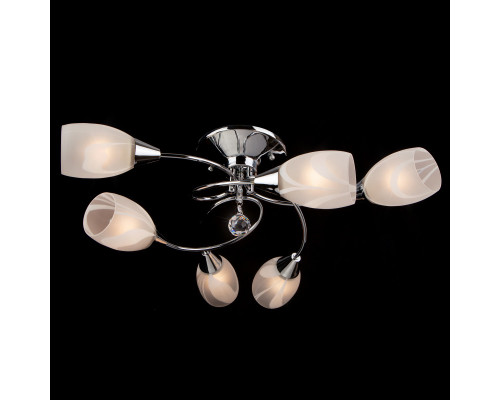 Сделать заказ Накладная люстра Eurosvet 2275/6 хром| VIVID-LIGHT.RU