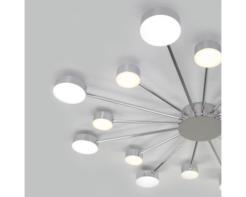 Заказать Накладная люстра Eurosvet 90242/16 хром| VIVID-LIGHT.RU