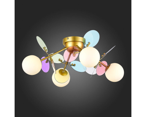 Сделать заказ Накладная люстра Evoluce SLE2502-202-04| VIVID-LIGHT.RU