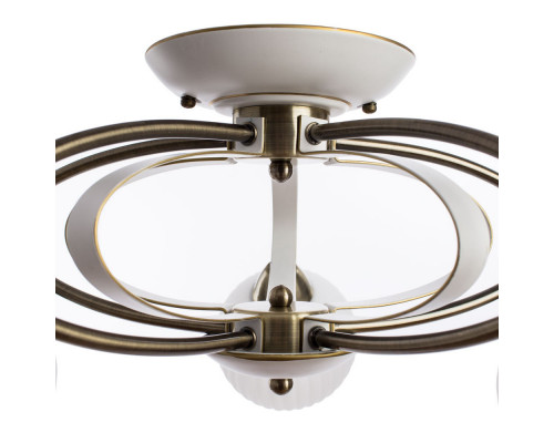 Оформить заказ Накладная люстра ARTE Lamp A6342PL-5WG| VIVID-LIGHT.RU