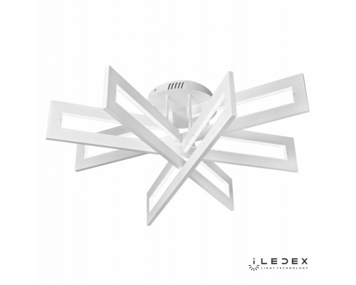 Заказать Накладная люстра iLedex 9082-R800-X 128W WH| VIVID-LIGHT.RU