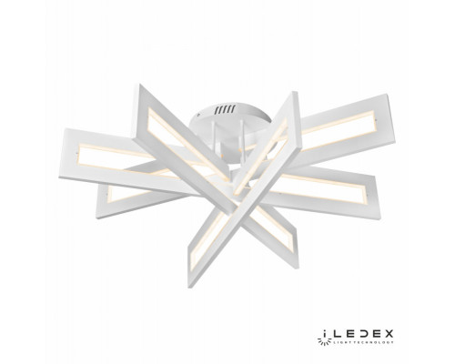 Заказать Накладная люстра iLedex 9082-R800-X 128W WH| VIVID-LIGHT.RU