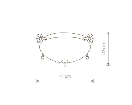 Оформить заказ Накладная люстра Nowodvorski 4398| VIVID-LIGHT.RU