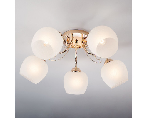 Заказать Накладная люстра Eurosvet 30138/5 золото| VIVID-LIGHT.RU