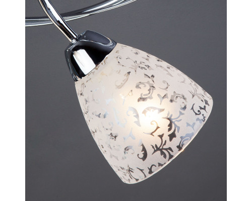 Купить Накладная люстра Eurosvet 30130/3 хром| VIVID-LIGHT.RU