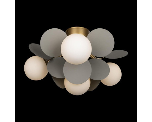 Оформить заказ Накладная люстра LOFT IT 10008/4C Grey| VIVID-LIGHT.RU