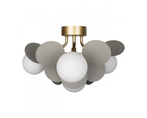 Оформить заказ Накладная люстра LOFT IT 10008/4C Grey| VIVID-LIGHT.RU