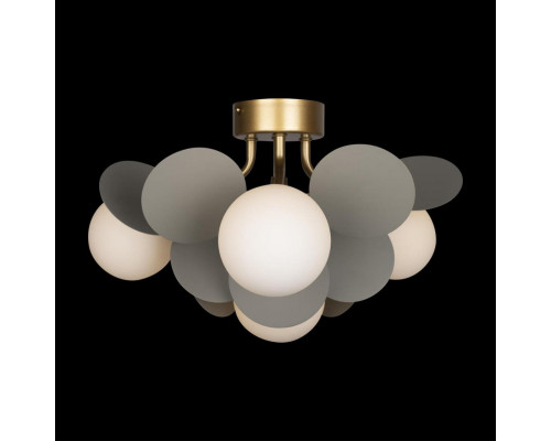 Оформить заказ Накладная люстра LOFT IT 10008/4C Grey| VIVID-LIGHT.RU