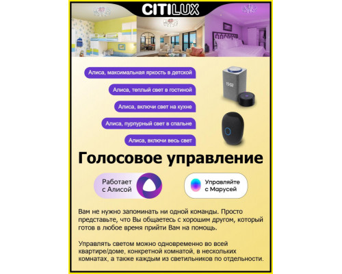 Сделать заказ Накладная люстра Citilux CL229A151E| VIVID-LIGHT.RU