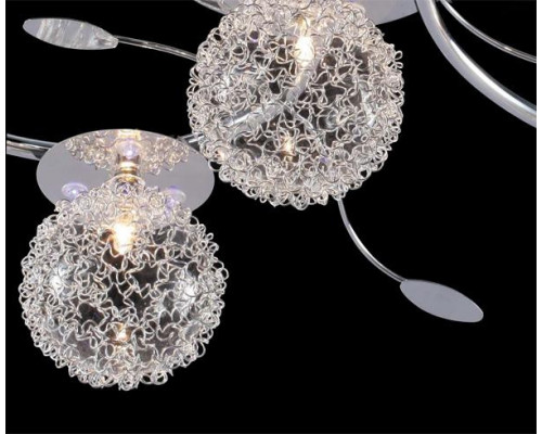 Оформить заказ Накладная люстра Eurosvet 4800/9 хром/синий+красный+фиолетовый| VIVID-LIGHT.RU