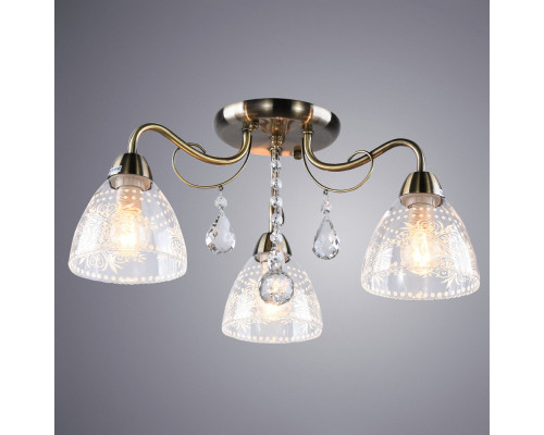 Купить Накладная люстра ARTE Lamp A1658PL-3AB| VIVID-LIGHT.RU