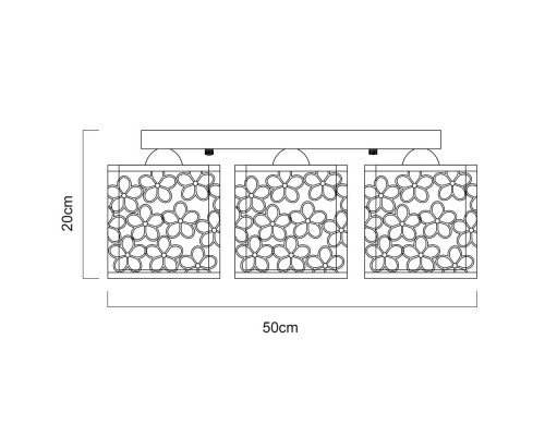 Оформить заказ Накладная люстра ARTE Lamp A8349PL-5WH| VIVID-LIGHT.RU