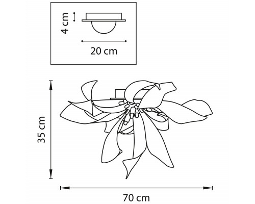 Купить Накладная люстра Lightstar 754169| VIVID-LIGHT.RU