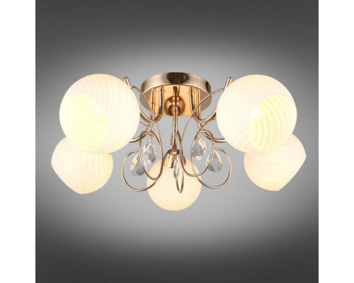 Сделать заказ Накладная люстра Omnilux OML-25207-05| VIVID-LIGHT.RU