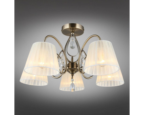 Оформить заказ Накладная люстра Omnilux OML-56617-05| VIVID-LIGHT.RU