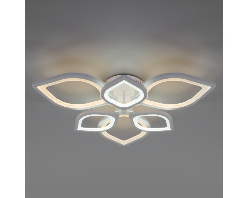 Оформить заказ Накладная люстра Eurosvet 90228/6 белый| VIVID-LIGHT.RU