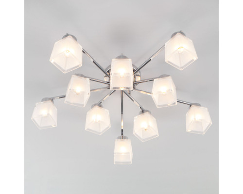 Сделать заказ Накладная люстра Eurosvet 30162 хром| VIVID-LIGHT.RU