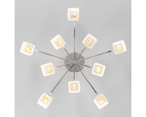 Сделать заказ Накладная люстра Eurosvet 30162 хром| VIVID-LIGHT.RU