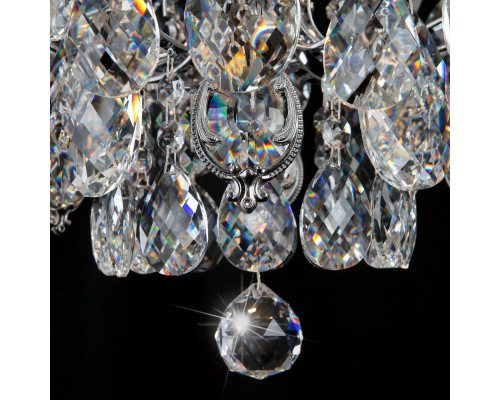Заказать Накладная люстра Eurosvet 10081/6 хром/прозрачный хрусталь Strotskis| VIVID-LIGHT.RU