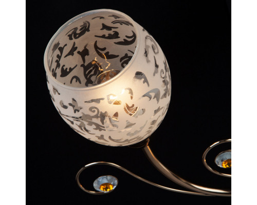 Сделать заказ Накладная люстра Eurosvet 9677/3 золото| VIVID-LIGHT.RU