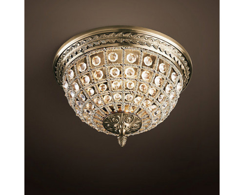 Заказать Накладная люстра DeLight Collection KR0108W-2 antique brass| VIVID-LIGHT.RU