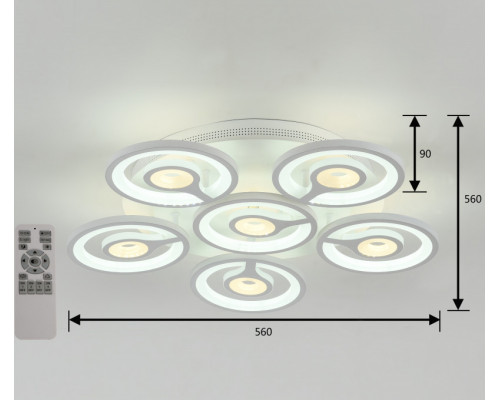 Оформить заказ Накладная люстра F-Promo 2292-6U| VIVID-LIGHT.RU