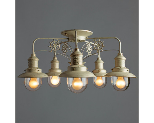 Оформить заказ Накладная люстра ARTE Lamp A4524PL-5WG| VIVID-LIGHT.RU