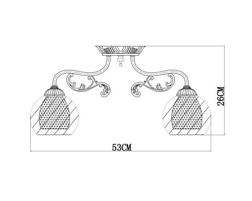 Купить Накладная люстра ARTE Lamp A7062PL-3AB| VIVID-LIGHT.RU