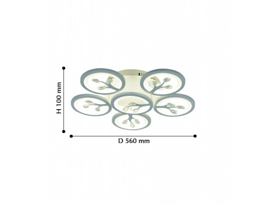 Заказать Накладная люстра F-Promo 2390-6U| VIVID-LIGHT.RU