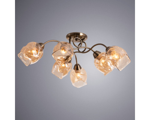 Купить Накладная люстра ARTE Lamp A7758PL-6AB| VIVID-LIGHT.RU