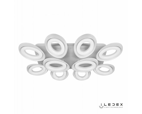 Сделать заказ Накладная люстра iLedex FS-011-X10 240W WH| VIVID-LIGHT.RU