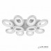 Сделать заказ Накладная люстра iLedex FS-011-X10 240W WH| VIVID-LIGHT.RU