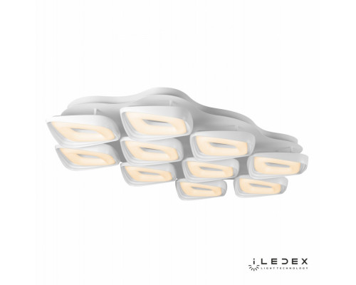 Сделать заказ Накладная люстра iLedex FS-012-X10 240W WH| VIVID-LIGHT.RU