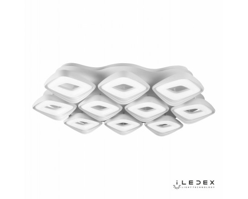 Сделать заказ Накладная люстра iLedex FS-012-X10 240W WH| VIVID-LIGHT.RU