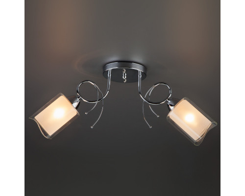 Сделать заказ Накладная люстра Eurosvet 30122/2 хром| VIVID-LIGHT.RU