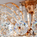 Оформить заказ Накладная люстра Eurosvet 3299/9 золото/прозрачный хрусталь Strotskis| VIVID-LIGHT.RU