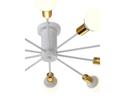 Купить Накладная люстра Natali Kovaltseva LOFT 79014/10С WHITE GOLD| VIVID-LIGHT.RU
