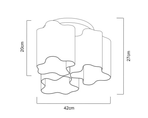 Купить Накладная люстра ARTE Lamp A3479PL-3CC| VIVID-LIGHT.RU