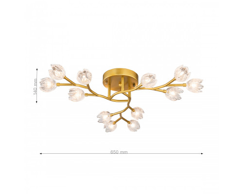 Купить Накладная люстра F-Promo 2622-12U| VIVID-LIGHT.RU