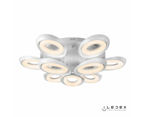 Оформить заказ Накладная люстра iLedex FS-011-X9 216W WH| VIVID-LIGHT.RU