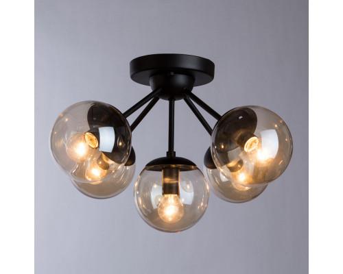 Заказать Накладная люстра ARTE Lamp A1664PL-5BK| VIVID-LIGHT.RU
