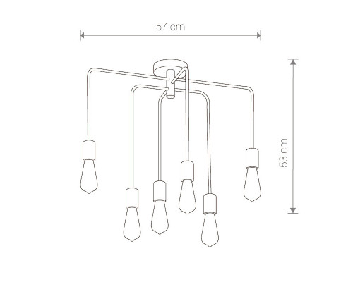 Заказать Накладная люстра Nowodvorski 9296| VIVID-LIGHT.RU