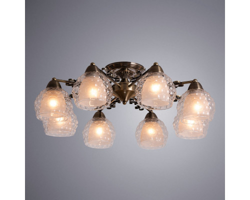 Заказать Накладная люстра ARTE Lamp A7695PL-8AB| VIVID-LIGHT.RU