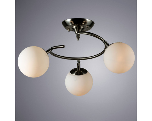 Оформить заказ Накладная люстра ARTE Lamp A2717PL-3SS| VIVID-LIGHT.RU