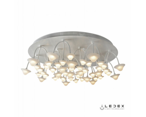 Оформить заказ Накладная люстра iLedex C50068/16Y WH| VIVID-LIGHT.RU