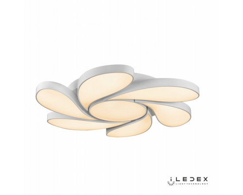 Оформить заказ Накладная люстра iLedex Flower 108W WH| VIVID-LIGHT.RU