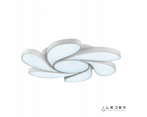 Оформить заказ Накладная люстра iLedex Flower 108W WH| VIVID-LIGHT.RU