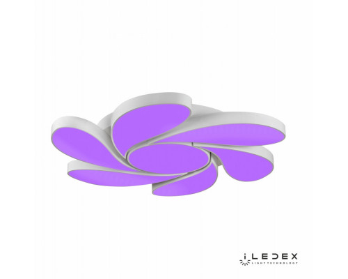 Оформить заказ Накладная люстра iLedex Flower 108W WH| VIVID-LIGHT.RU