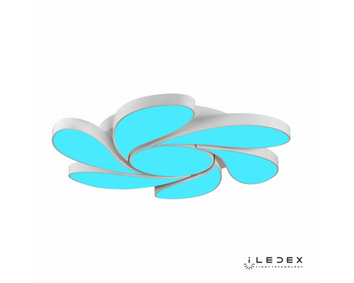 Оформить заказ Накладная люстра iLedex Flower 108W WH| VIVID-LIGHT.RU